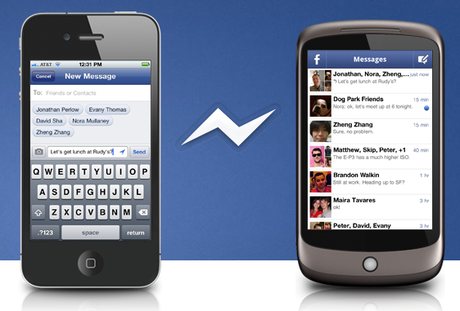Facebook Launches Messenger App for iOS & Android