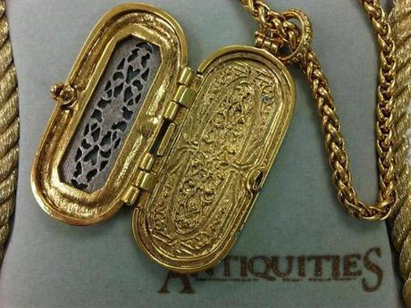 french locket necklace