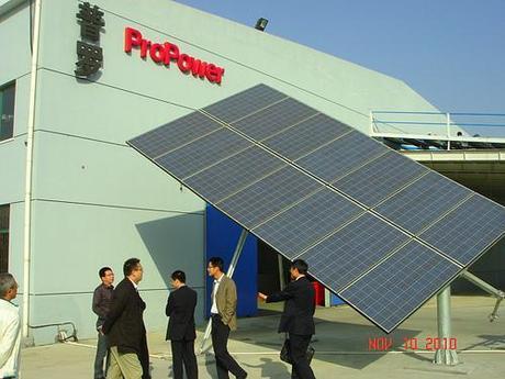 China Solar Gets a Boost