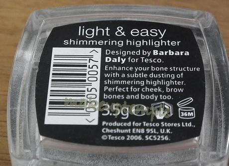 Product Reviews: Barbara Daly: Barbara Daly Light & Shine Shimmering Powder
