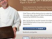 Godiva Chocolatier: Special Livestream Chef Event 8/11!