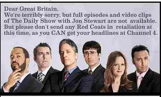 Jon Stewart in Britain