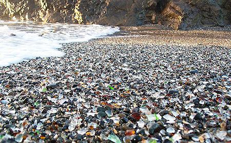 Glass Beach Of California