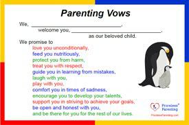 Parenting vows