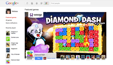 Games in Google+