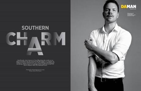Jim Parrack showing some Southern Charm in DaMan Magazine