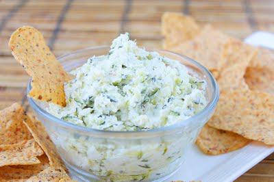 Creamy Zucchini and Goat Cheese Dip