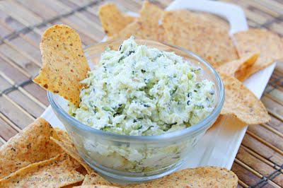 Creamy Zucchini and Goat Cheese Dip