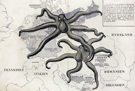 Cartography's Favourite Map Monster: The Land Octopus