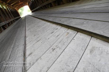 Lancaster Covered Bridge in Owasco, Indiana: Long Way Out