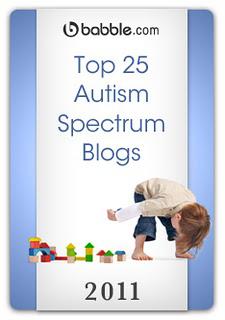 I'm one of the 'Top 25 Autism Blogs' {Your Son Has Autism, Congratulations!}