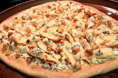 Pear, Gorgonzola and Walnut Pizza