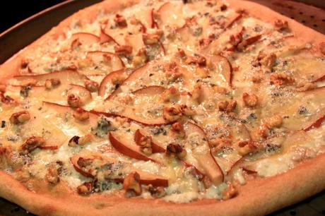 Pear, Gorgonzola and Walnut Pizza