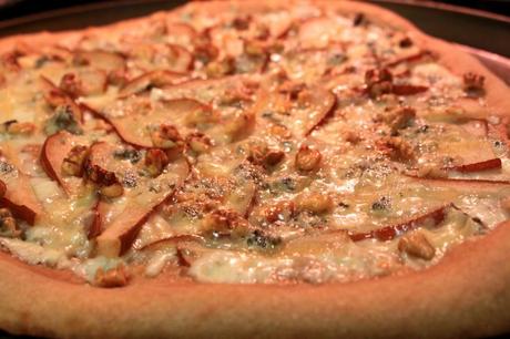 Pear, Gorgonzola and Walnut Pizza