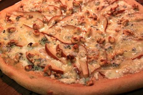 Pear, Gorgonzola and Walnut Pizza