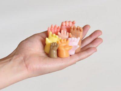 Hand Molded Hand Soaps: Hands Up!