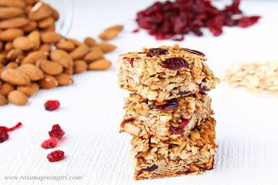 Ginger Granola Bars