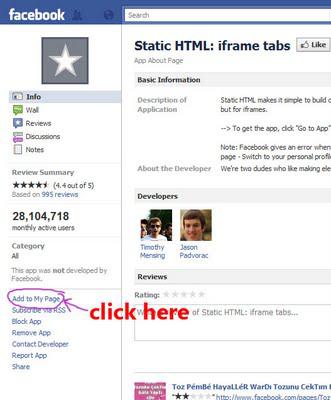 How to Customize your Facebook Fan Page