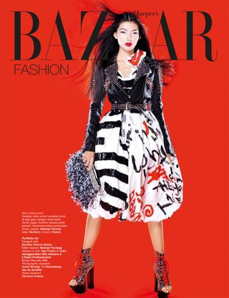 Cutting Edge: Harper’s Bazaar Indonesia July...
