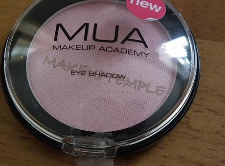 Swatches: MUA: MUA Eye Shadow Shade:22 Pearl Swatches
