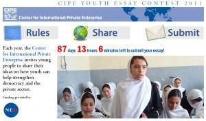 Millions of alternative endings – the CIPE Youth Essay Contest 2011