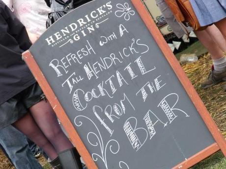 The Hendrick's Stand (visited for at least the third time...), Edinburgh Foodies Festival
