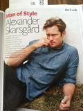 Alexander Skarsgard: The Next Top Magazine Model