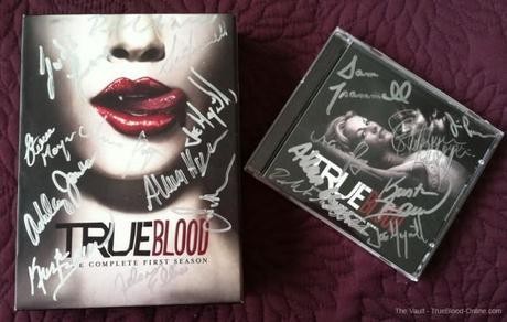 Charity Auction for Stephen Moyer’s Kids Theatre Fund of signed True Blood DVD and CD