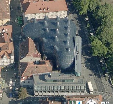 Kunsthaus Graz, Graz, Austria - Bing Maps Screen Shot 1