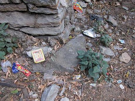 Trash on the trail