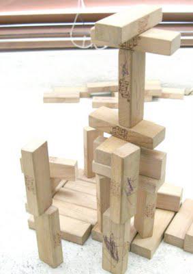 Building blocks and kids