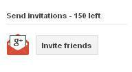 Google+ Invite button