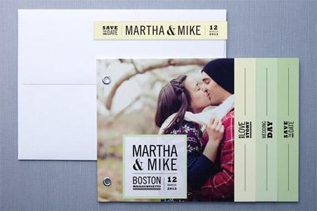 Save-the-date card