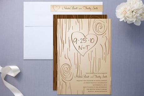 Rustic Wedding Invitation