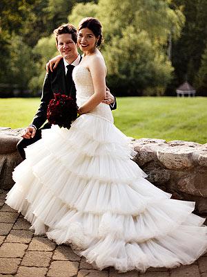 Celebrity Wedding Dresses 2011