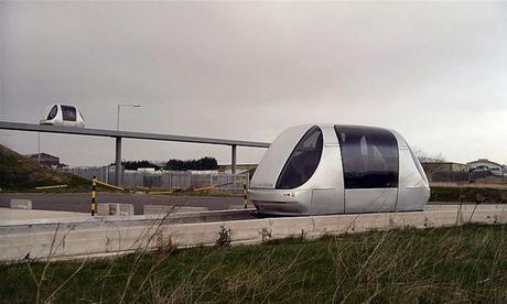 Personal Rapid Transport “Pods” Arrive at Heathrow Airport