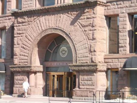 Lumber Exchange Building Entrance Minneapolis 1885