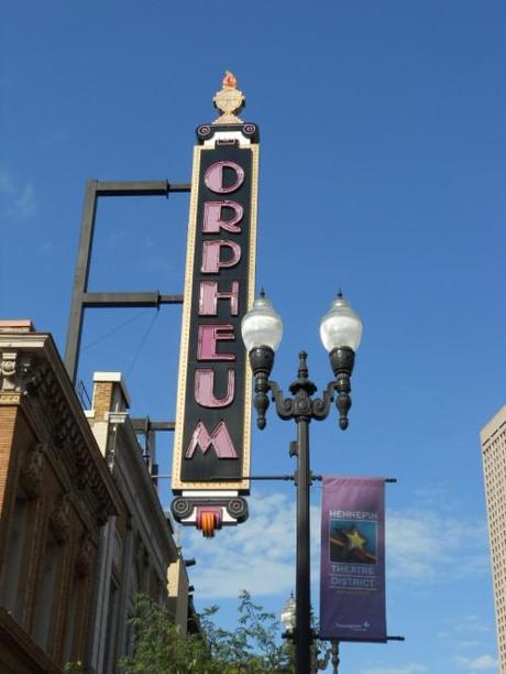 Orpheum Theatre Sign Minneapolis
