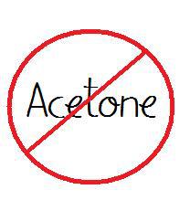 Dictionary: Acetone