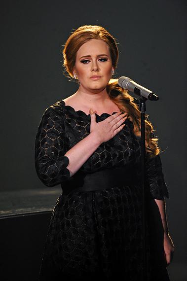 Adele hits a high with a chill-inducing performance of 'Someone Like You' at the 2011 MTV Video Music Awards in Los Angeles.