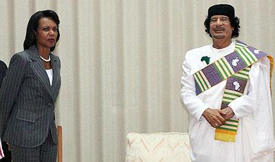 Condoleezza Rice, Gaddafi's 'Darling Black African Woman'