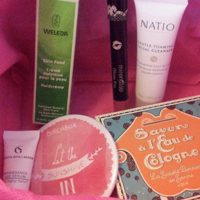 Birchbox April 2013 Contents