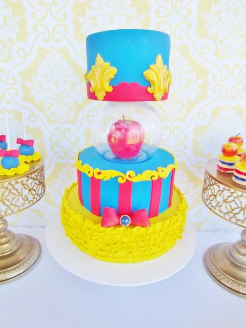 Snow White Themed Party by Cakes by Joanne Charmand