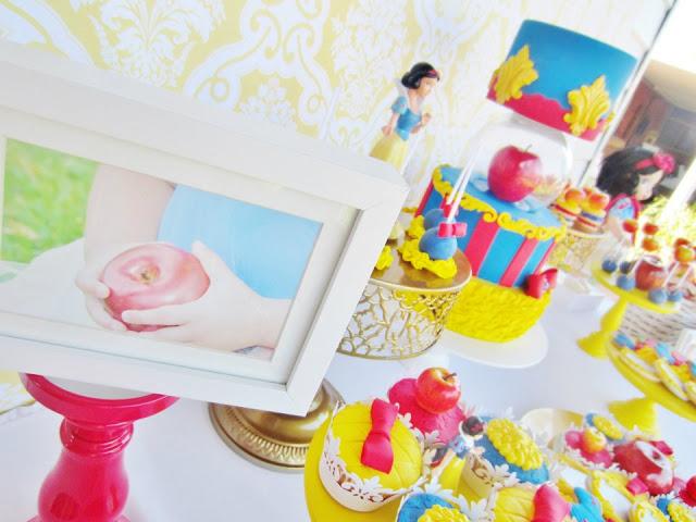 Snow White Themed Party by Cakes by Joanne Charmand