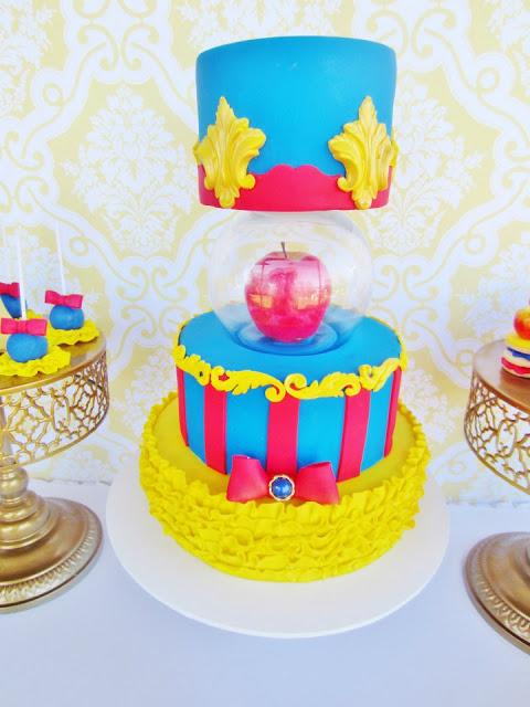 Snow White Themed Party by Cakes by Joanne Charmand