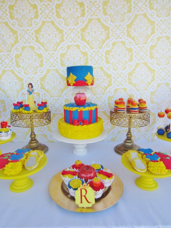 Snow White Themed Party by Cakes by Joanne Charmand