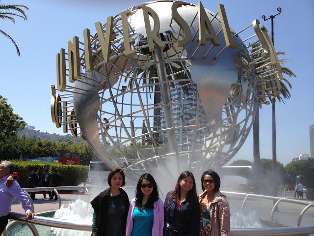 Test-taking: LA, Universal Studios, and a hotel review