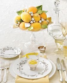 DIY wedding centerpiece, wedding centerpiece ideas, lemon centerpiece, martha stewart weddings