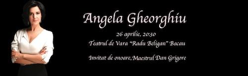 Recital in Bacau, Romania, April 26