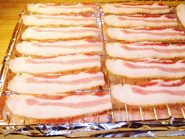 Bakin' Bacon Ready for the oven